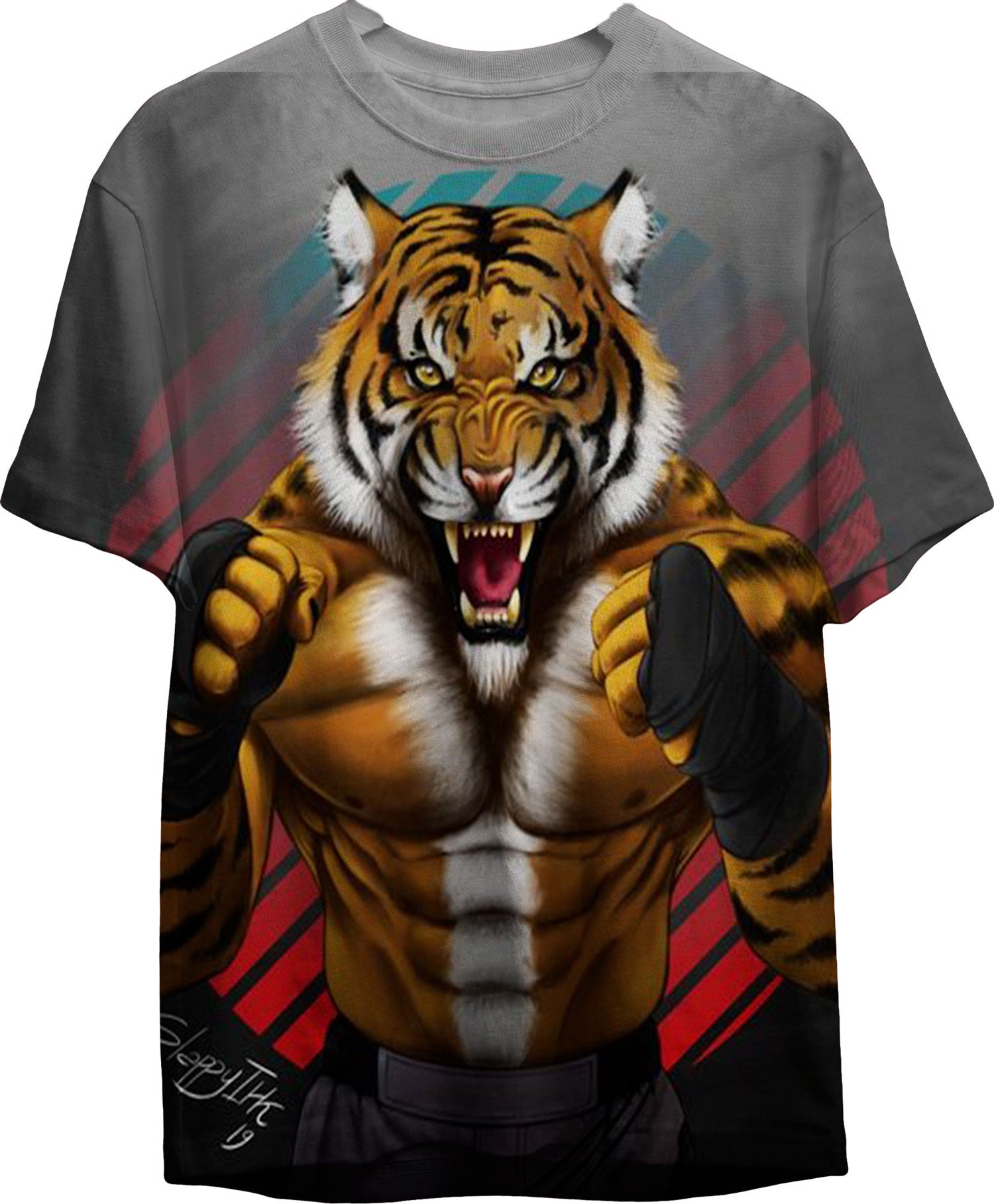 Мъжка тениска Tiger Fighter