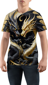 Мъжка тениска Two Dragons