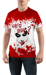 Men's T-shirt Joker Serious