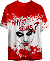 Men's T-shirt Joker Serious
