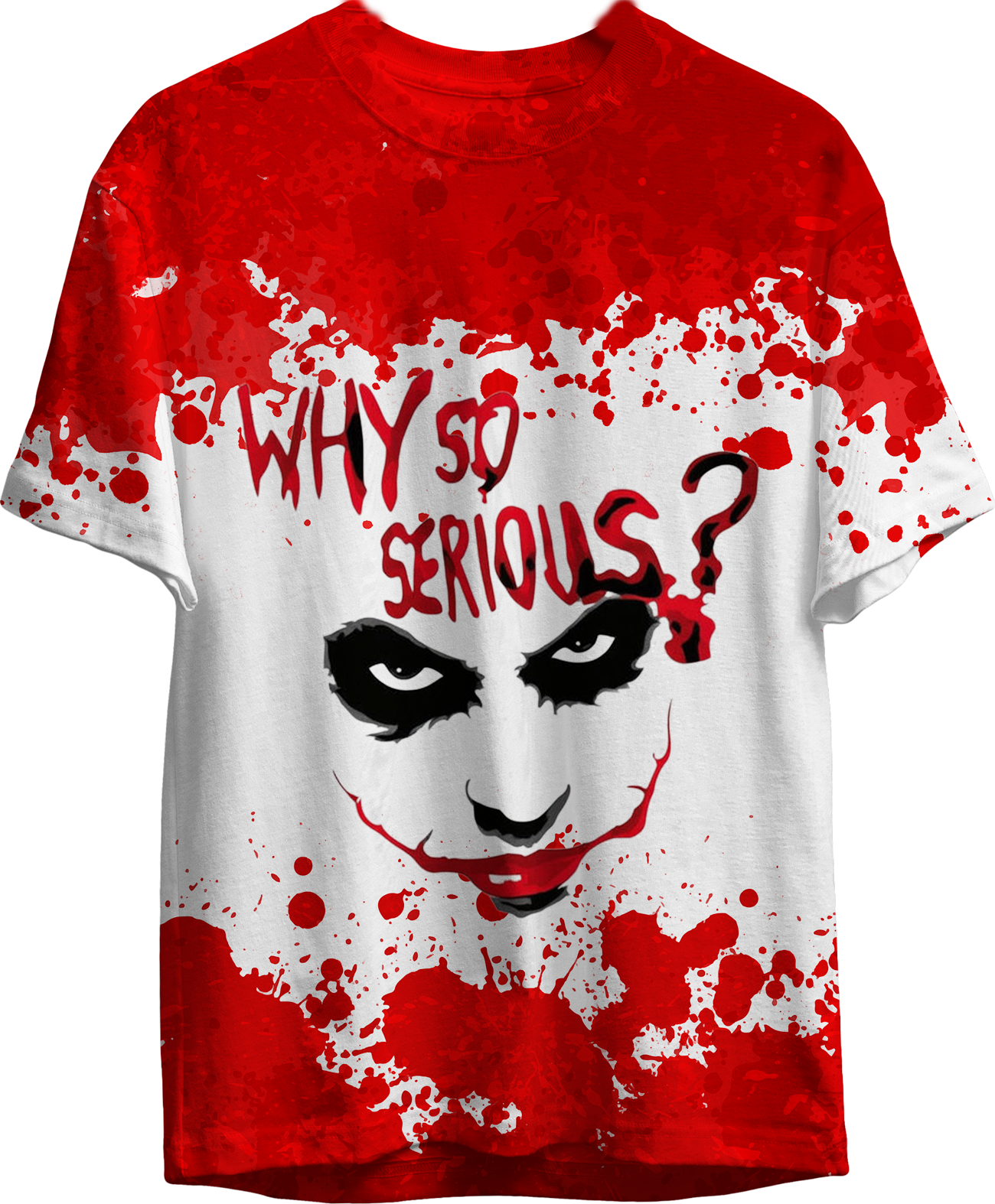 Men's T-shirt Joker Serious