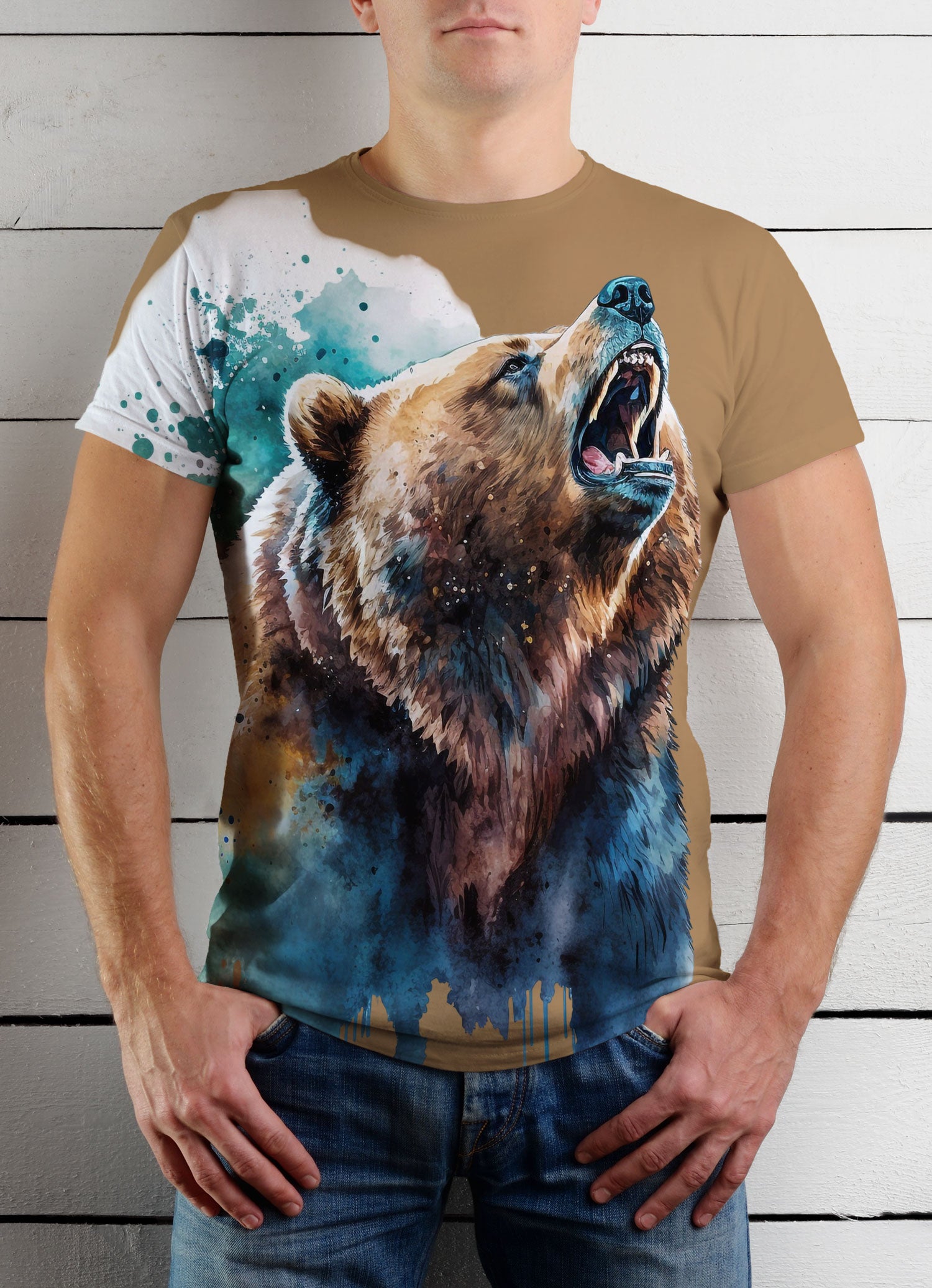 Мъжка тениска Wild Bear