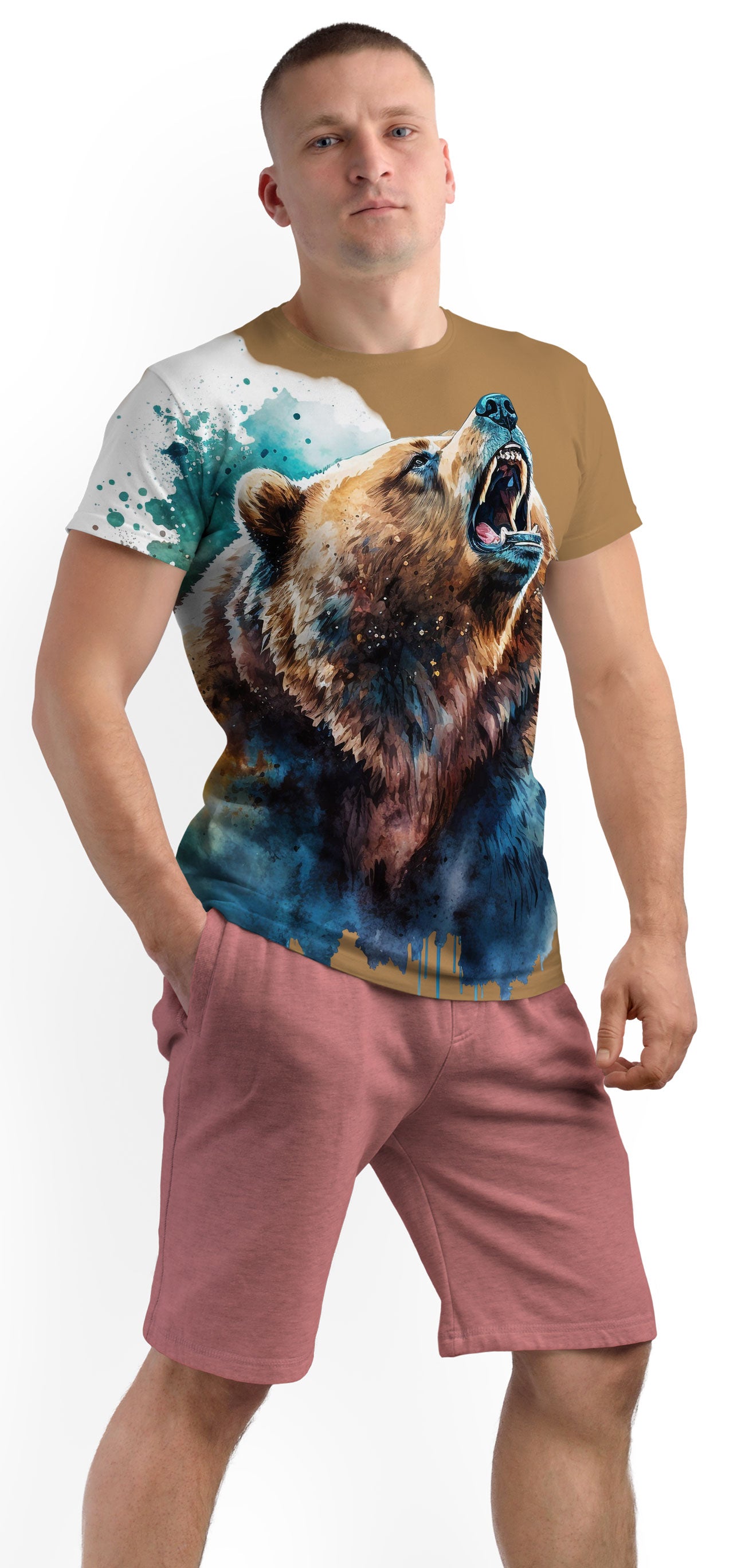 Мъжка тениска Wild Bear