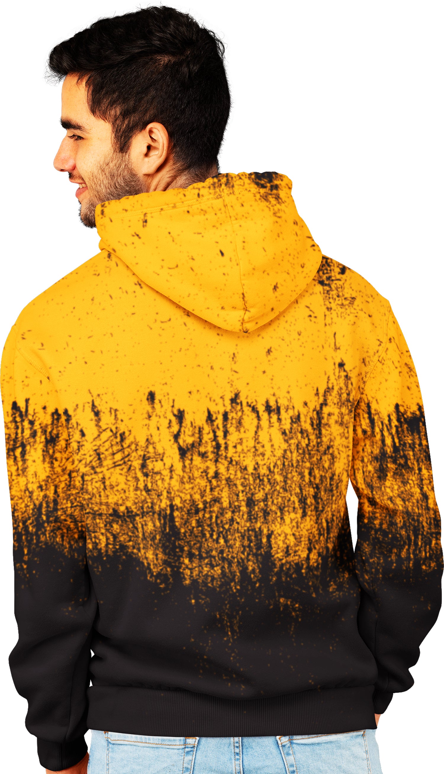 Мъжки суитшърт Black and Yellow