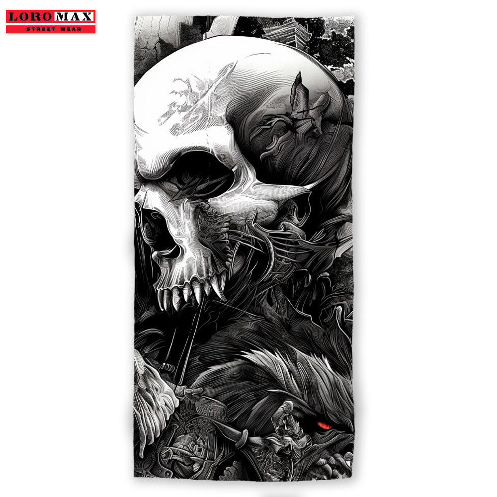 Хавлия Hell Skull | Уникални щампи | loromax.com