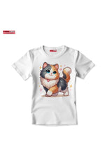 Дамска тениска Cut Cat black
