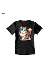 Дамска тениска Cut Cat black