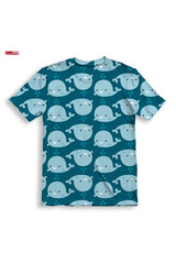 Детска тениска за момче Cute whales