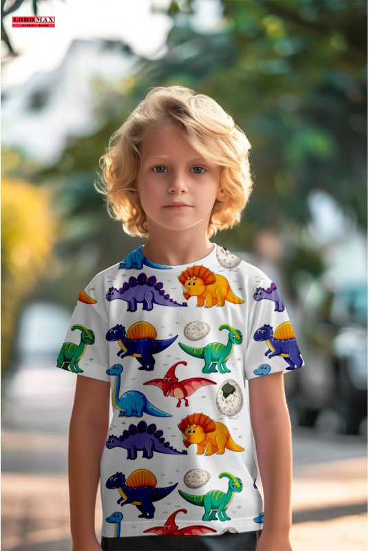 Детска тениска за момче Dino