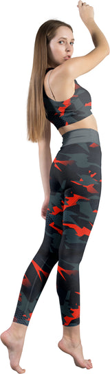 Клин и топ Red Camo