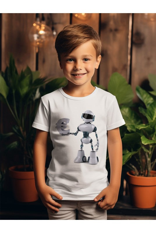 Детска тениска за момче Robot EUR