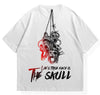 Oversize Мъжка тениска SKULLS