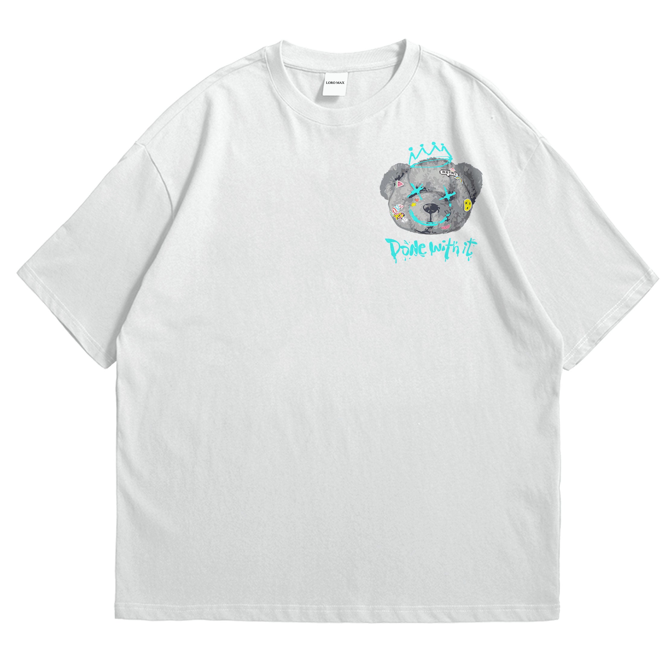 Дамска тениска oversize DONE WITH IT