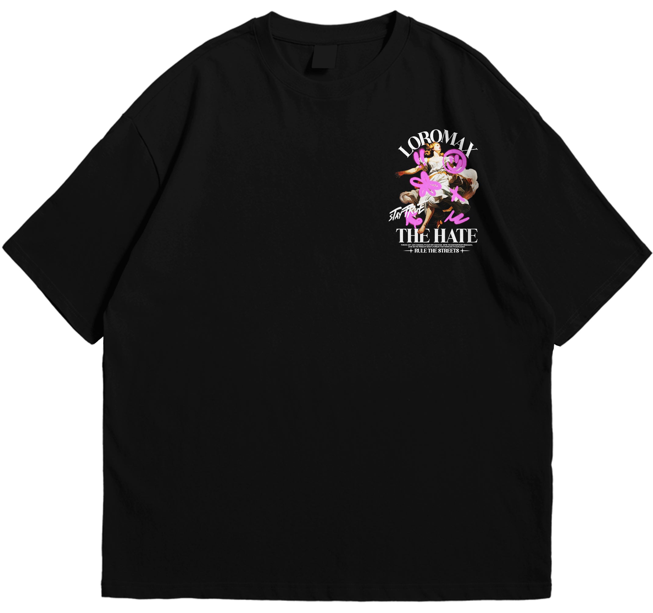 Oversize Мъжка тенискаThe Hate