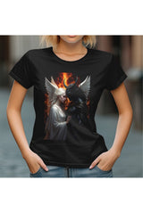 Дамска тениска Woman and Devil