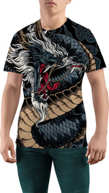 Мъжка тениска Black Dragon
