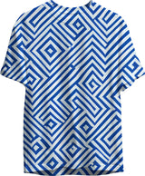Мъжка тениска Blue Patterns