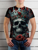 Мъжка тениска Skull Crown