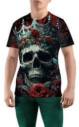 Мъжка тениска Skull Crown