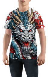 Мъжка тениска Dragon Puff