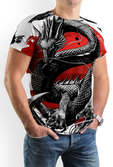 Мъжка тениска Dragon Red