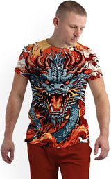 Мъжка тениска Dragon Fire