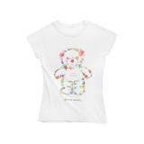 Women's T-shirt FLOWER BEAR