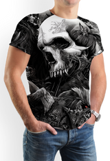 Мъжка тениска Hell Skull
