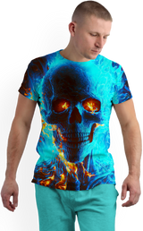 Мъжка тениска Ice Skull