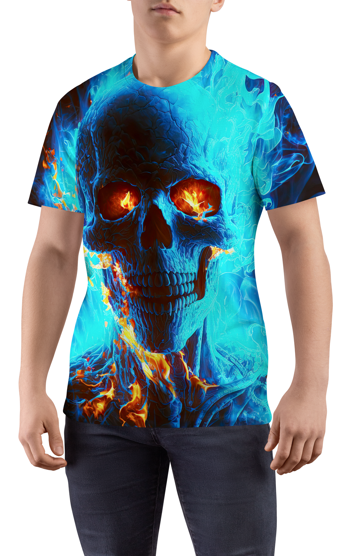 Мъжка тениска Ice Skull