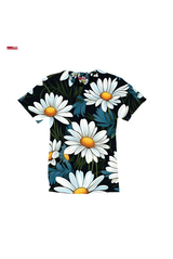 Дамска тениска oversize Цветя