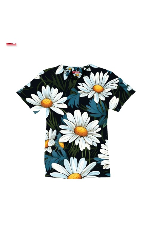 Дамска тениска oversize Цветя