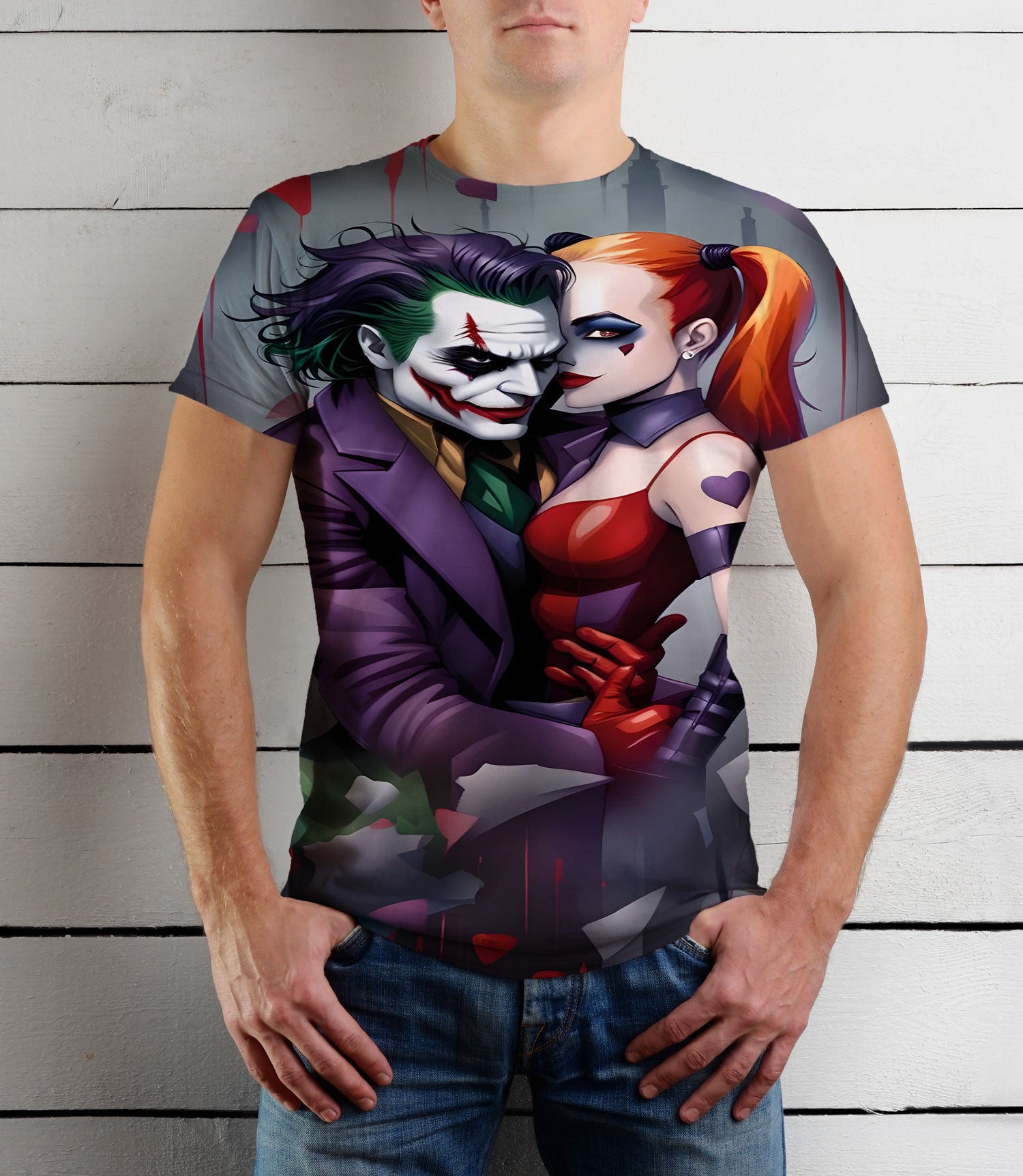 Мъжка тениска Joker Love