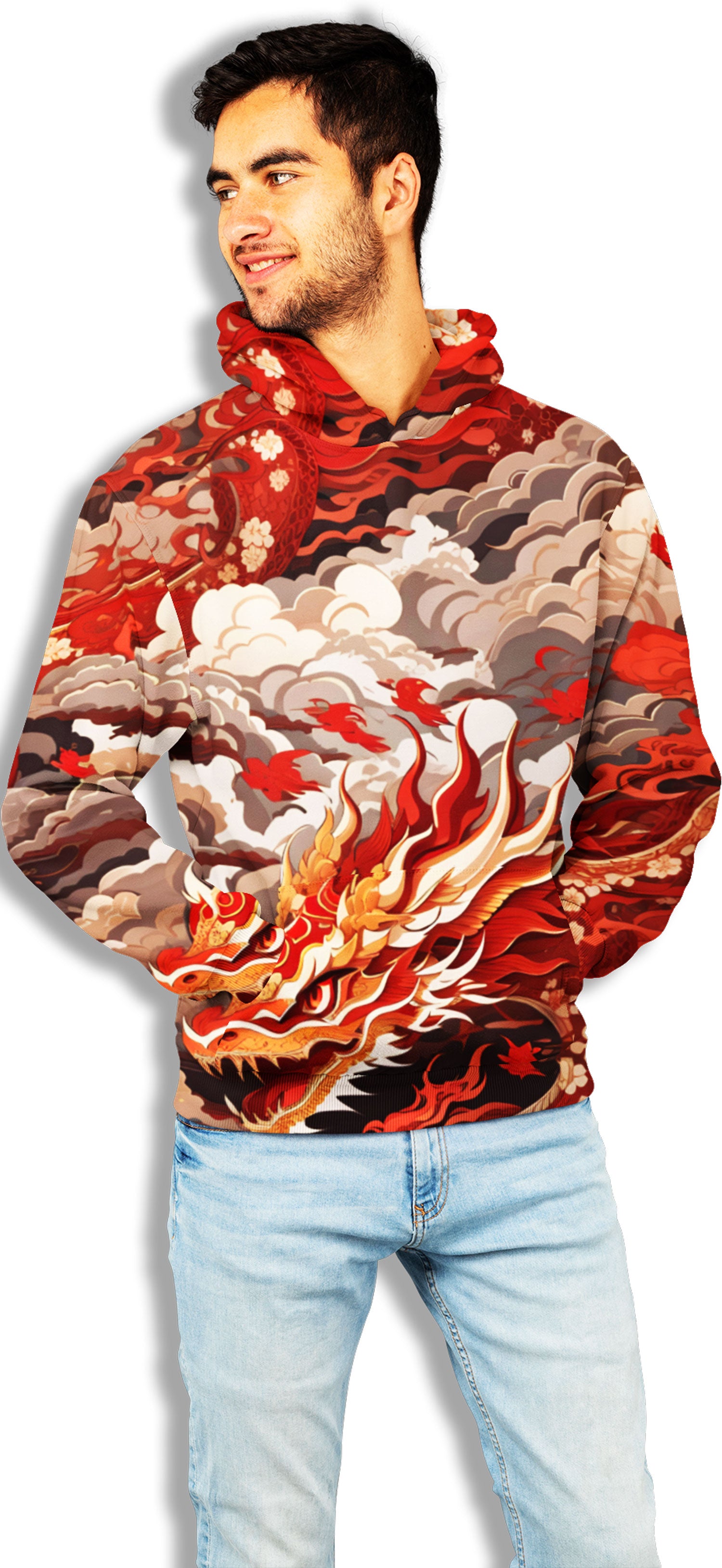 Мъжки суитшърт RED DRAGON