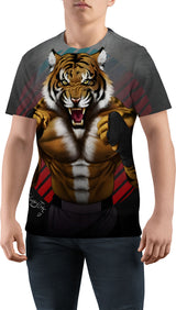 Мъжка тениска Tiger Fighter