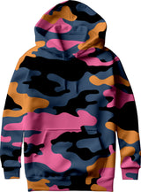 Мъжки суитшърт Orange Camouflage