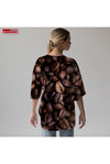 Дамска тениска oversize Coffee