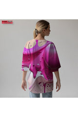 Women's oversized T-shirt Colors splashing