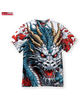 Дамска тениска oversize Dragon Puff