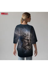 Дамска тениска oversize God lighnings