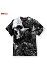 Дамска тениска oversize Hell Skull