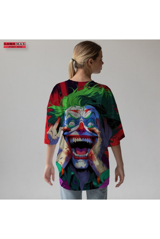 Дамска тениска oversize JOKER