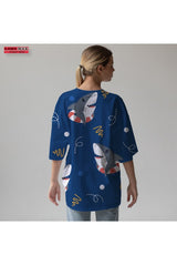 Дамска тениска oversize Sharks