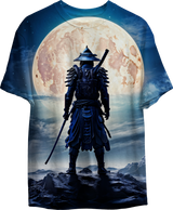 Мъжка тениска Samurai Moon