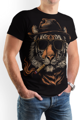 Men's T-shirt Tiger Face