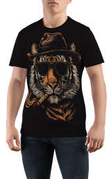 Men's T-shirt Tiger Face