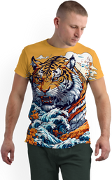 Мъжка тениска Tiger Wave