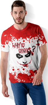 Men's T-shirt Joker Serious